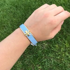 Tory Burch logo bracelet